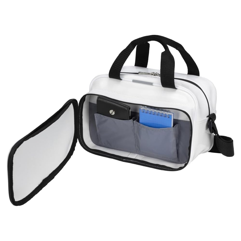 MIZUNO Baseball/Softball Enamel Mini Bag 7L 1FJDB023 White