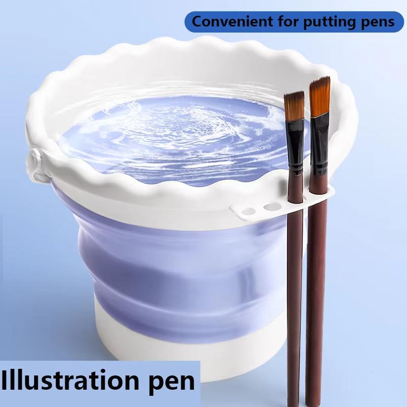 Foldable Water Bucket Essential For Fishing Camping Travel Collapsible Pail With Handle For Easy Storage Outdoor Use