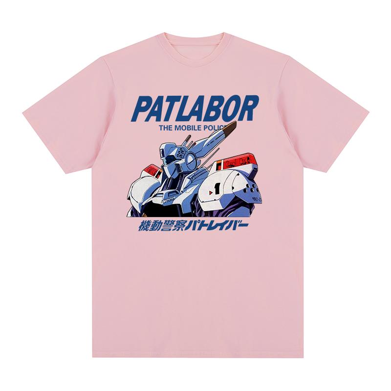 Patlabor Mobile Police Anime t-shirt Giapponese Stai Sotto Arresto Knight Tekkaman Cotone Uomo T shirt Nuova TEE TSHIRT Top Donna
