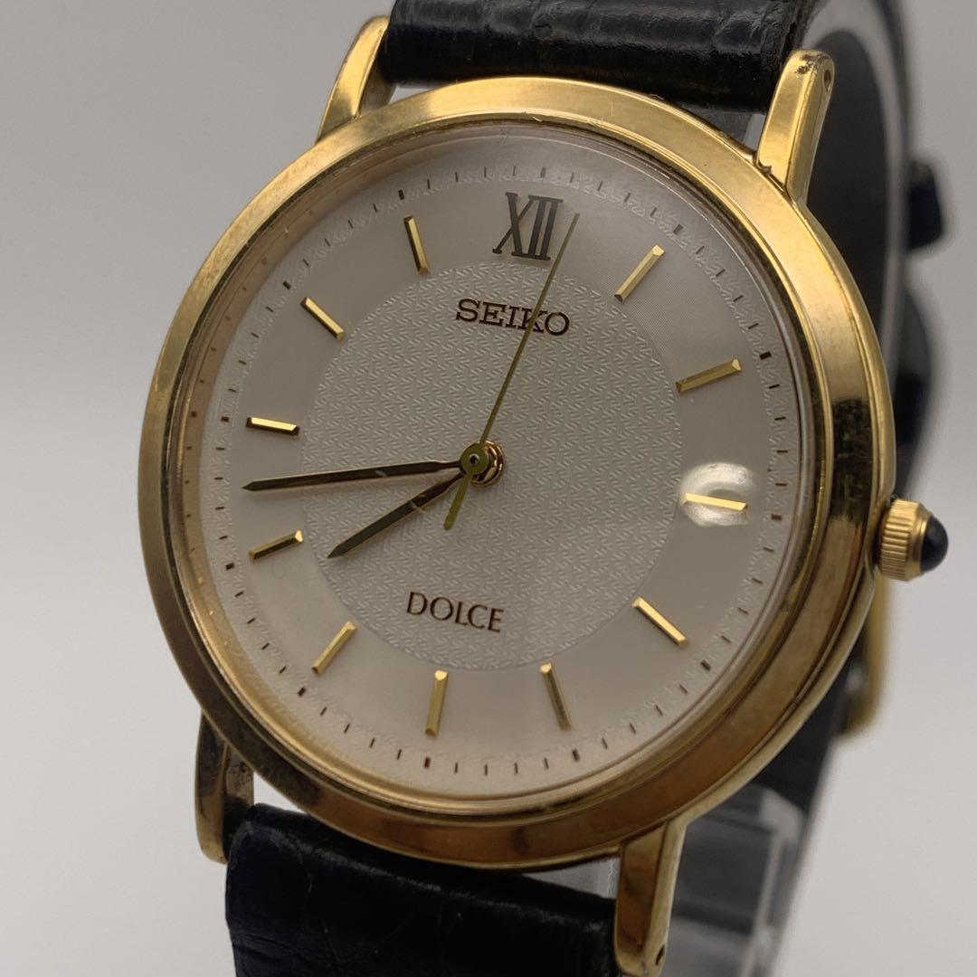 

[Б/У] Seiko Dolce 5E31-0AA0 Белое золото