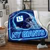 1pc Blanket - New York Giants logo Print Design,Lightweight Blanket for Sofa,Bed- Soft &Warm,Gift for All Seasons