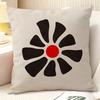 Modern Flower Minimalist Cool 2 Pillow Case Natural Linen Organic Fabric Double-Sided Printing Sofa Home Decor Gift Pillow Case