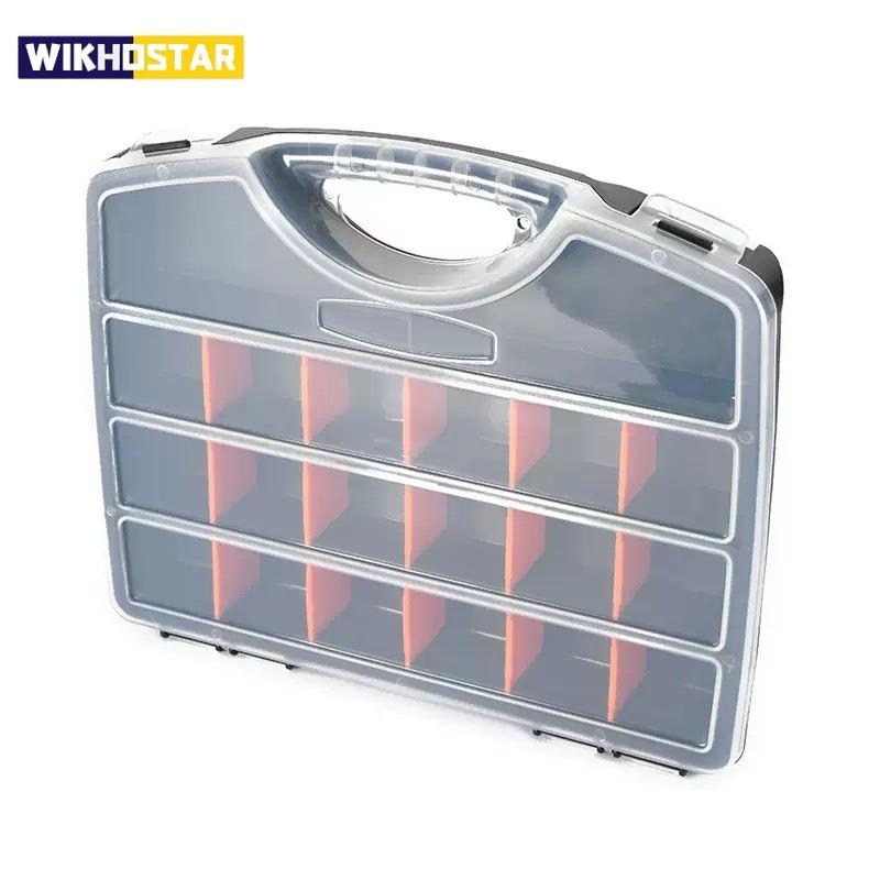 Cutie Plastic pentru Piese de Scule Depozitare Cutie Șurub Clasificare Scule Accesorii Burghiu Electronic Cutie cu Grilă Îngroșată