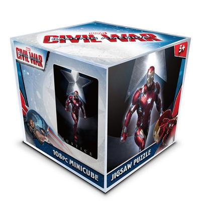 B&B Puzzle Marvel Civil War Mini Cube Jigsaw Puzzle M108-9, Korean Popular Puzzles