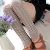 Stulpen für Damen 80er Party Accessoires 80er Neon Strick Rippstrick Stulpen Mädchen Junior Winter Stulpen Socken