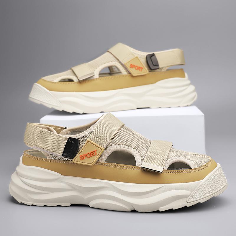 Men‘s Summer Sandals Casual Beach Sandals for Men Soft Comfortable Male Summer Shoes 39-44