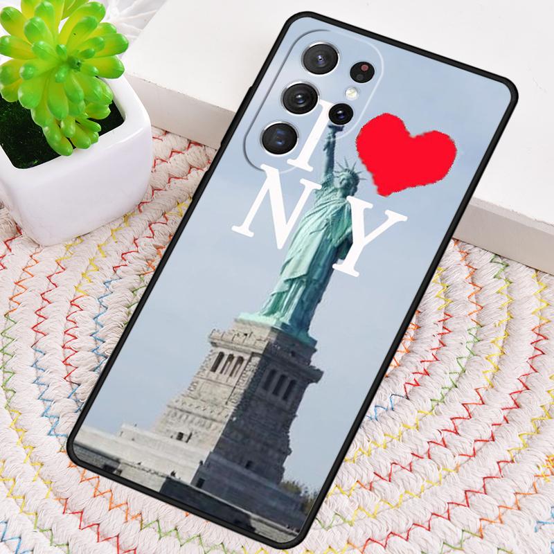Dark Night New York City Phone Case for Samsung Galaxy note 10 pro S26 Ultra S23 S24 FE S25 S21 S22 PLUS shockproof Cove