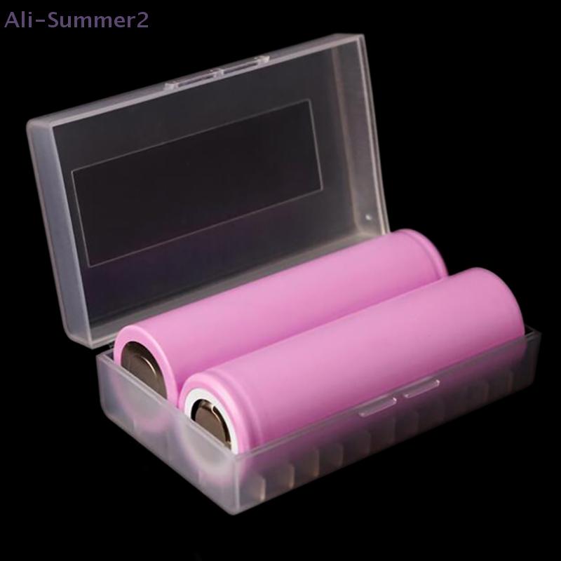 2PCs Battery Box Case Container For 2*20700 21700 Battery Storage Box Case