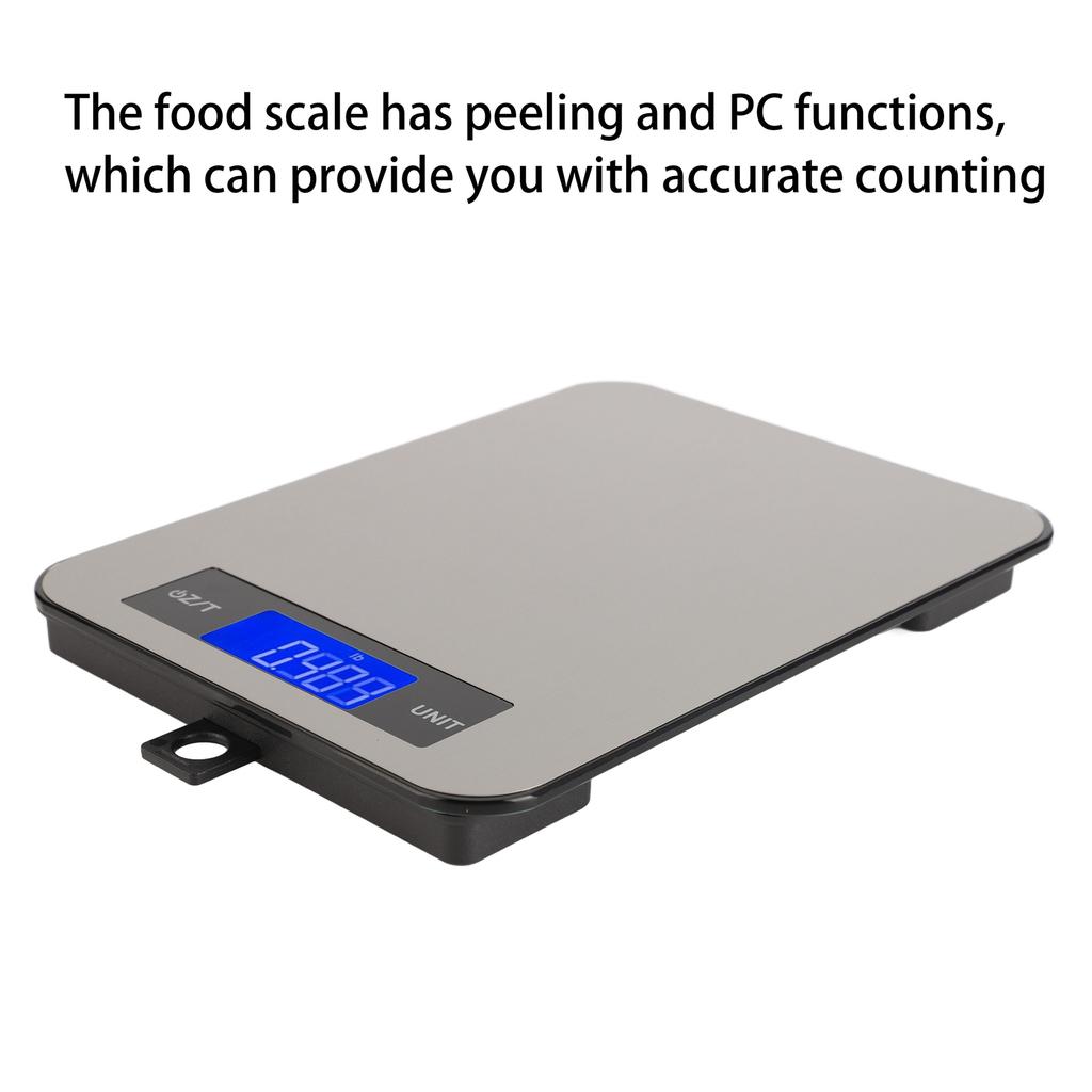 Digital Coffee Scale High Accuracy Waterproof Kitchen Food Meat Scale for Baking Household 20kg/1g