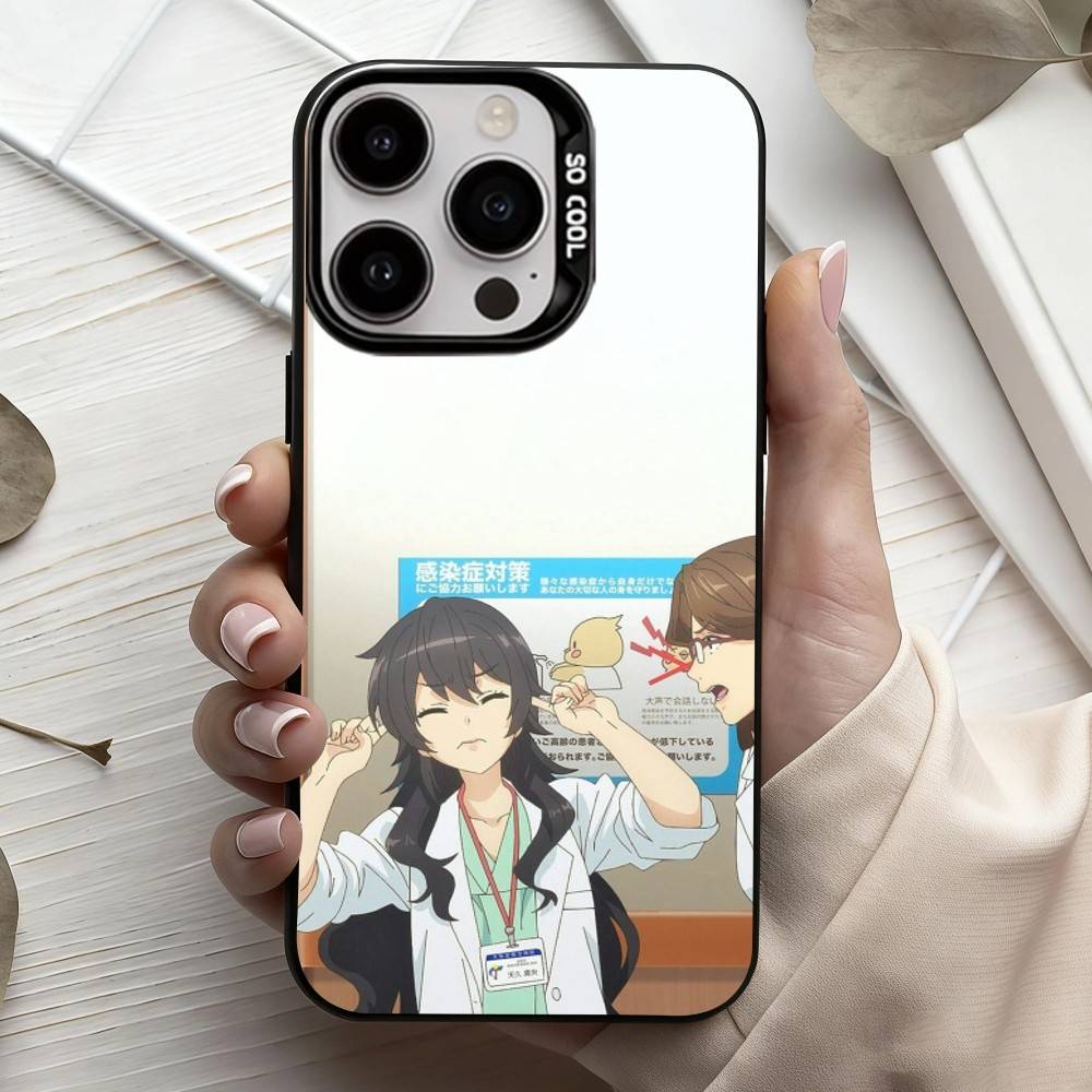 Manga Ameku M.D. Doctor Detective Phone Case For iPhone17,16,15,14,13,12,11 Plus,Pro Max Candy Silver Plated Inside Cover