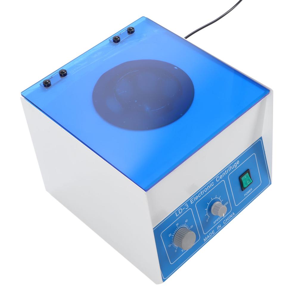 Elektrická laboratorní stolní centrifuga 4000 ot./min 2770xg Laboratorní centrifuga s časováním a regulací rychlosti EU zástrčka