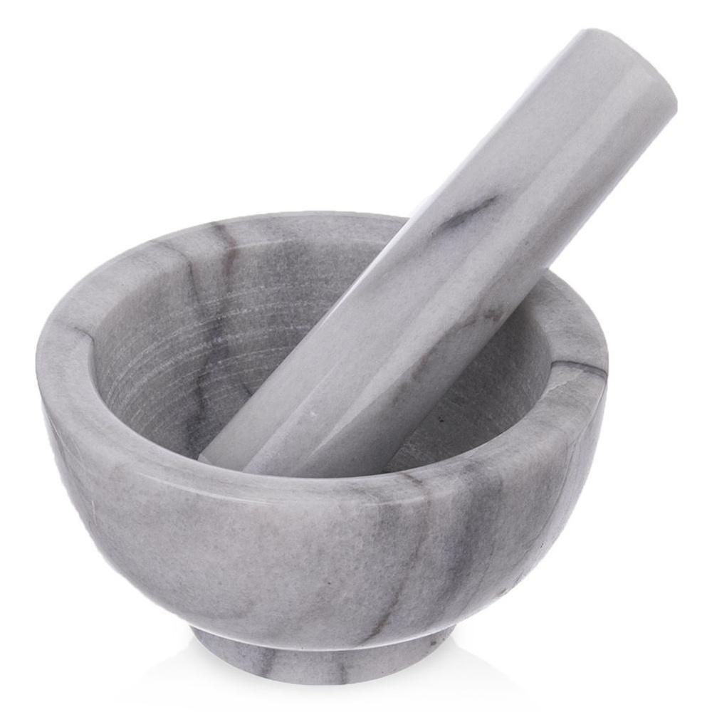 Marble spice mortar