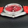 REFURBISHED VINTAGE SEIKO 5 AUTOMATIC 6309A JAPAN MENS RED DIAL WATCH a441299-a