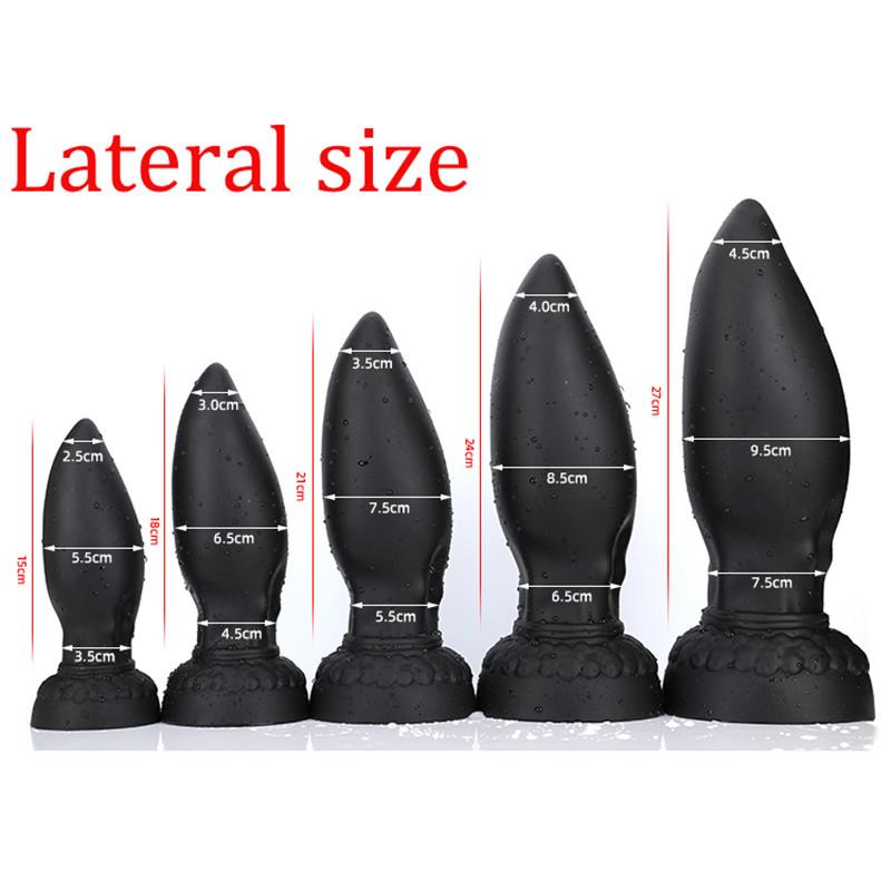 Super Huge Anal Sex Toys Large Anal Plug Big Butt Plug Prostate Massager Vagina Anus Expansion Erotic Sex Products For Men