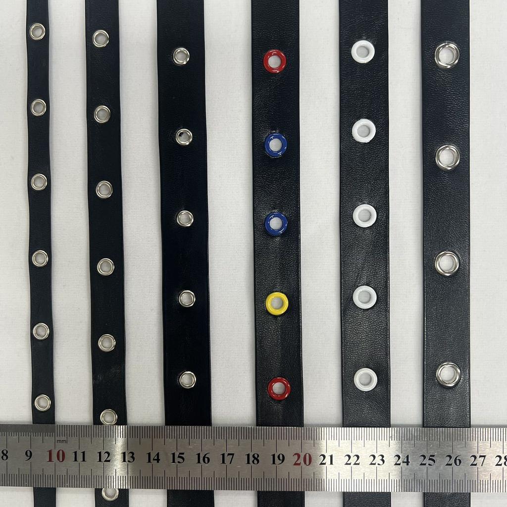 Composite Leather, Claw Nails, Rivets, Steam Eyes, Black Pu Leather Rope, Corns, Webbing, Clothing Accessories, Handmade Diy
