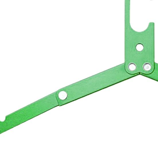 Tragbarer Kleiderbügel, platzsparend, multifunktionales Rillendesign, zusammenklappbarer Wäscheständer für den Außenbereich