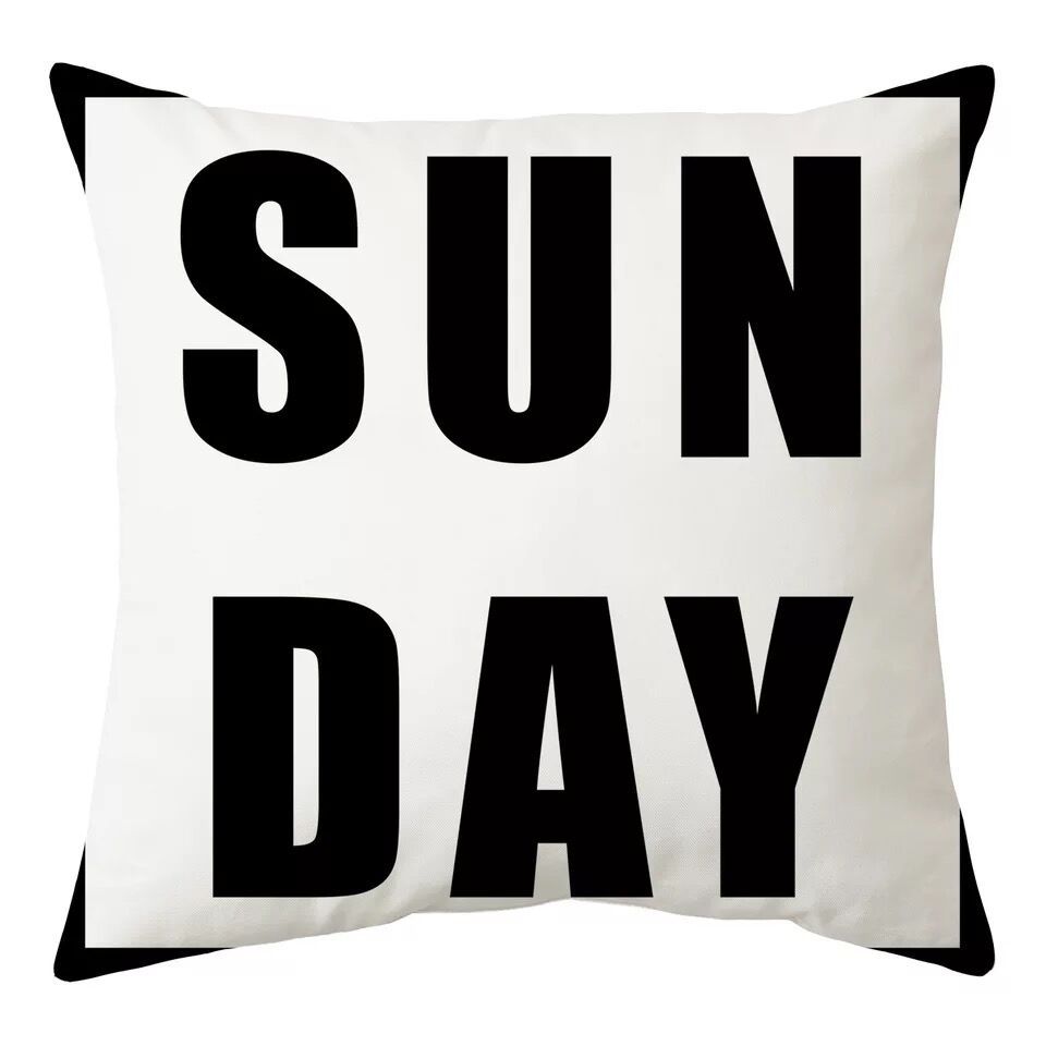 Nordic Black and White Simple Style Geometric Abstract Pillow Case Peach Leather Fleece Home Sofa Pillow Quilt Cushion