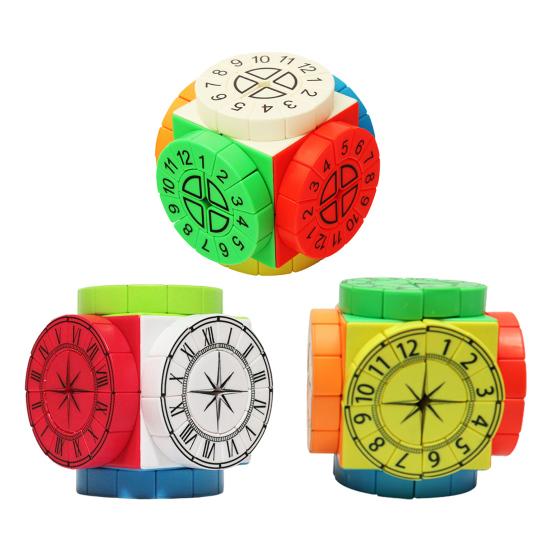Cub Viteză Time Machine Imprimare UV Fără Autocolante Cub Numerotat Antrenament Concentrare Portabil Copii Adulți Începători Cub Puzzle Educativ Jucărie