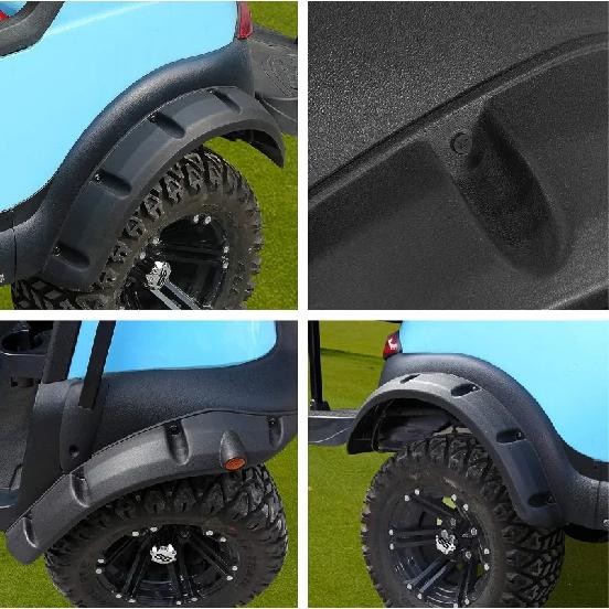 Golf Cart 4 Kotflügelverbreiterungen Für Club Car DS Precedent, Yamaha G22 G29, EZGO RXV und TXT