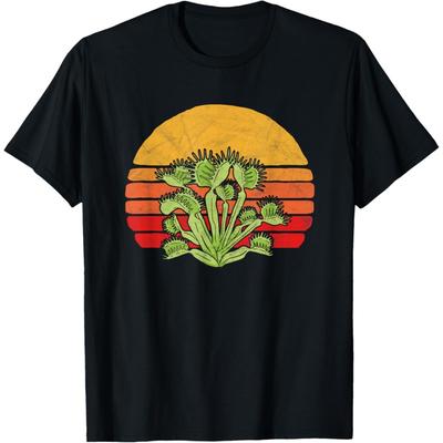 Retro Venus Fly Trap Vintage 80s Plant Graphic T-Shirt