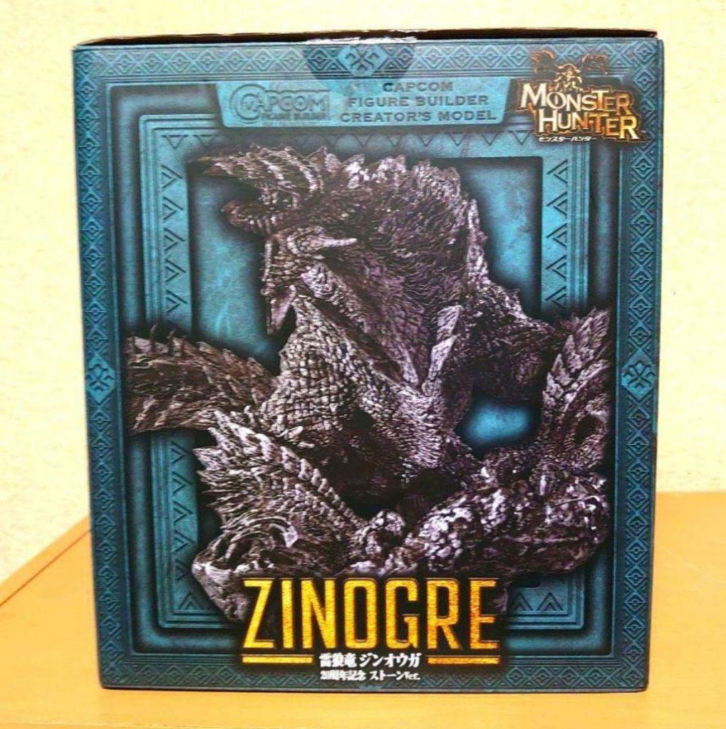 [USED] Creator's Model Thunder Wolf Dragon Zinogre 20th Anniversary Stone Ver. Great Hunting Exhibition