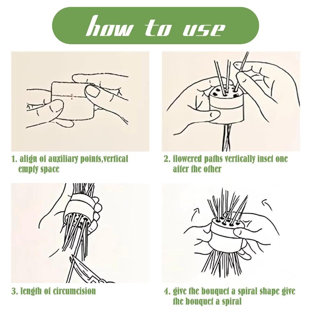 1 Stück Spiralschaft-Ständer für Blumenarrangements, stabile DIY-Blumenarrangement-Ständer-Zubehör, Hochzeitsfeier-Mitteldekorationen