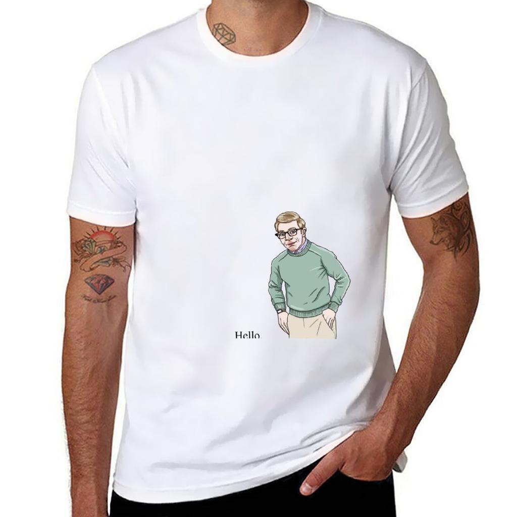 Hello My Name Is Joe Pera TShirt Boys Whites Funnys Anime Short Sleeve Tee Slim Fit T Shirts for Men