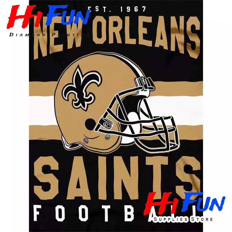 Diamond Painting Kits for Adults ,American Football Sports , DIY 5D Diamond Art ,Wall Decoration,Gift Options for Football Fans