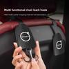 Car Seat Back Hooks PU Leather Interior Accessories For Volvo XC90 V90 V60 XC60 V40 S80 S60 S90 C40 XC40 V70 XC70 C30 C70 EX90