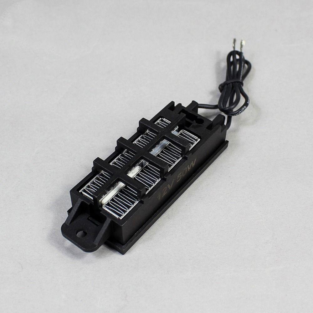 New 92*31mm 220V 50W Incubator Heater 10 Styles Black Ceramic PTC Electric Heater 70W24V Conductive Bracket