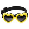 Pet Glasses Dog Cat Sunshade Glasses Heart Shape UV Windproof Goggles Cute Headwear Pet Decor Photography Prop Pet Supplies Gift