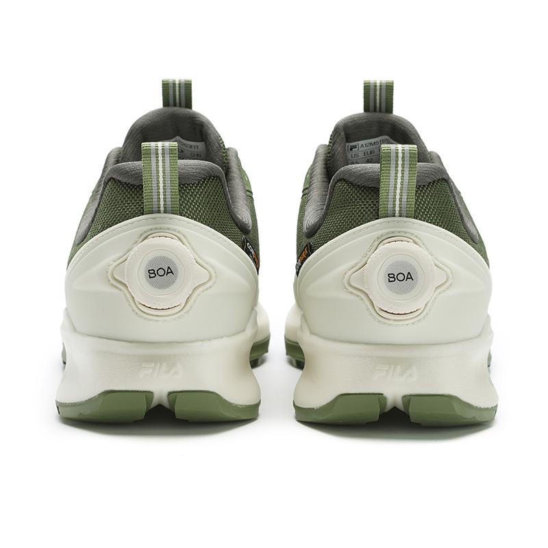 Fila Boa Lynx 3 Comfortable Versatile Durable Lightweight Low-Top Running Shoes Men Sneaker Green A12M511203FIT