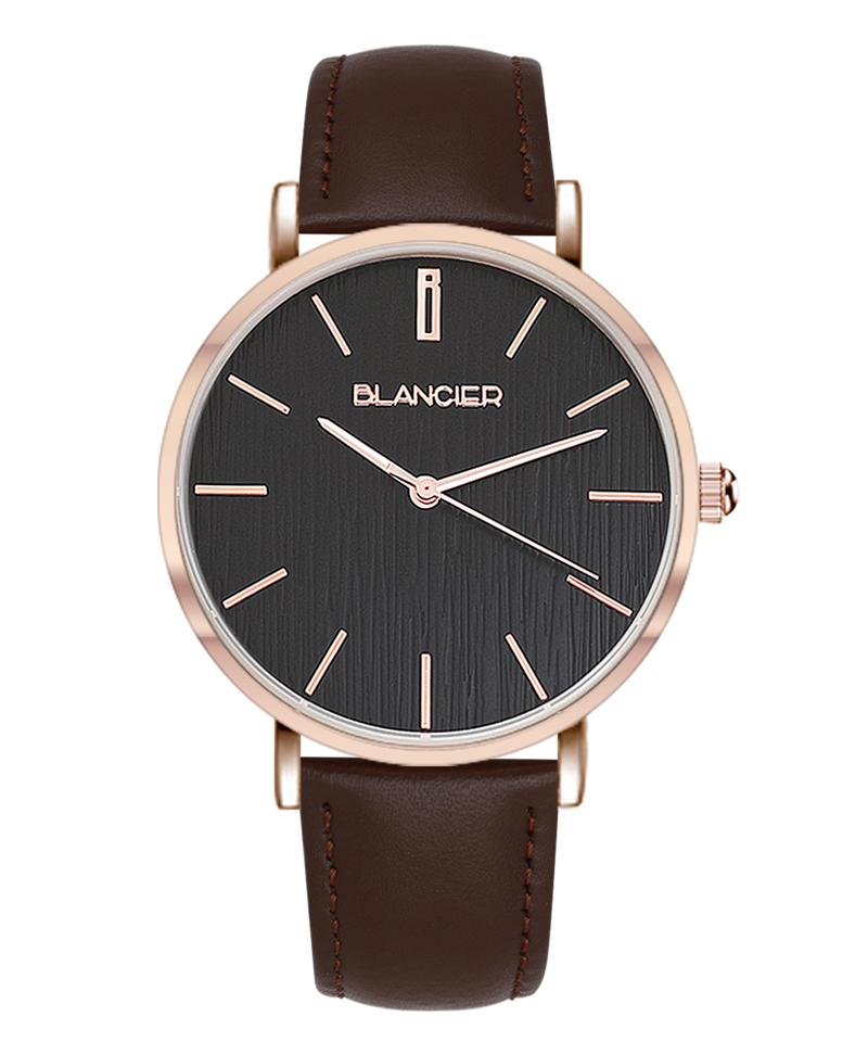 Beullangsieleu Noirère Bw0604M-Rbbr Leather Men'S Watch