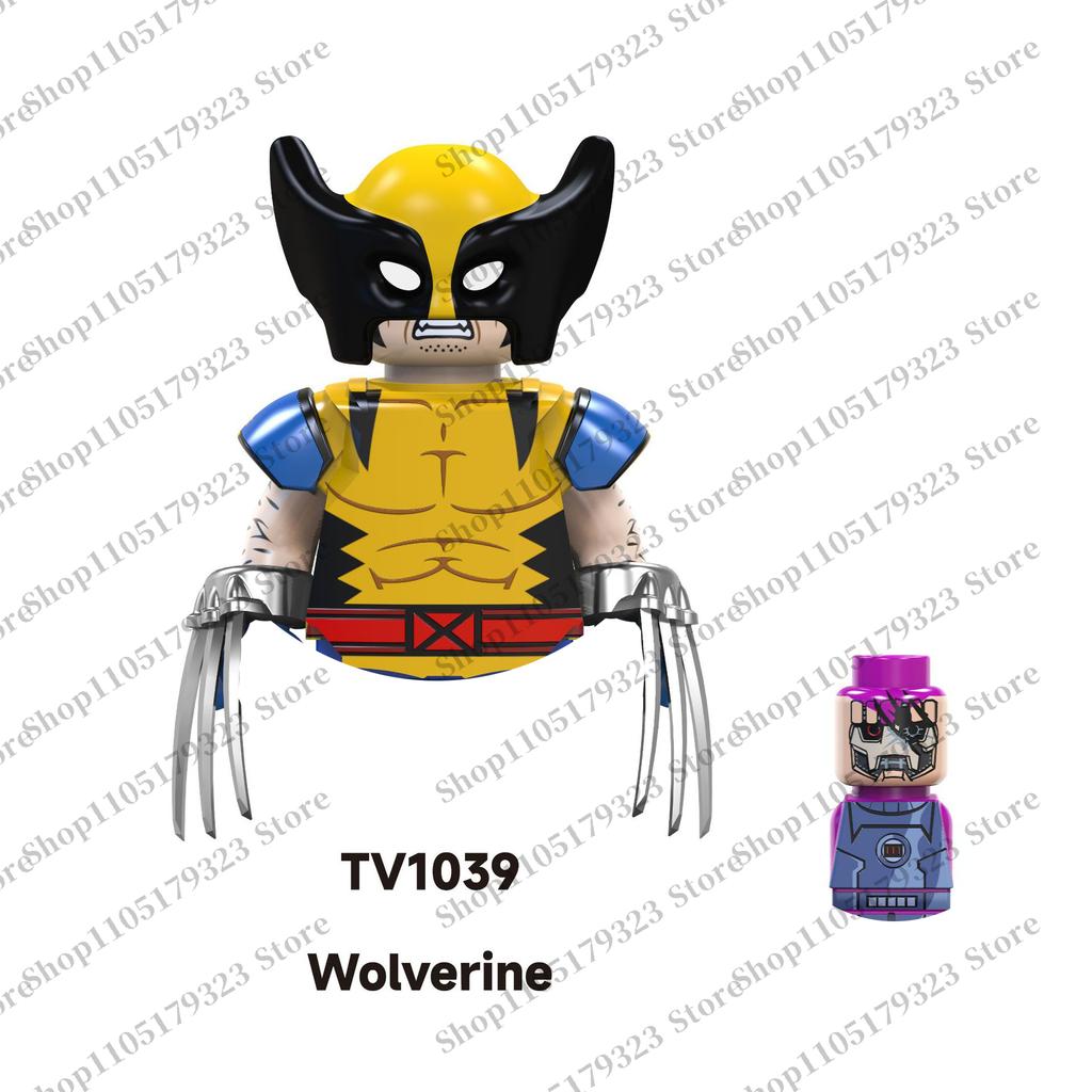 Hot building block toys children's mini brick Superhero Joker Two-Face Robin assembly toys party festival collection gifts