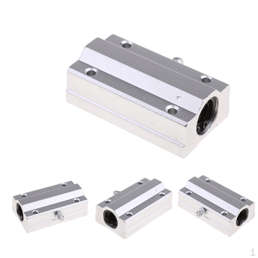 

4шт SCS10LUU Линейный подшипник 10 мм Длинная линейная направляющая втулка для 3D-принтера