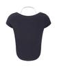 Peullijeunopallou Zeline Layered Short Sleeve Top (Charcoal)