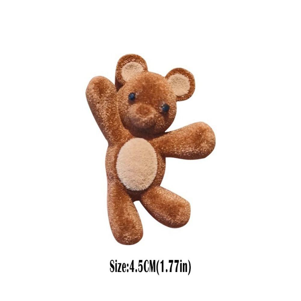 Lightweight Cartoon Bear Hairpin Sweet Style Barrette New Side Hair Clip