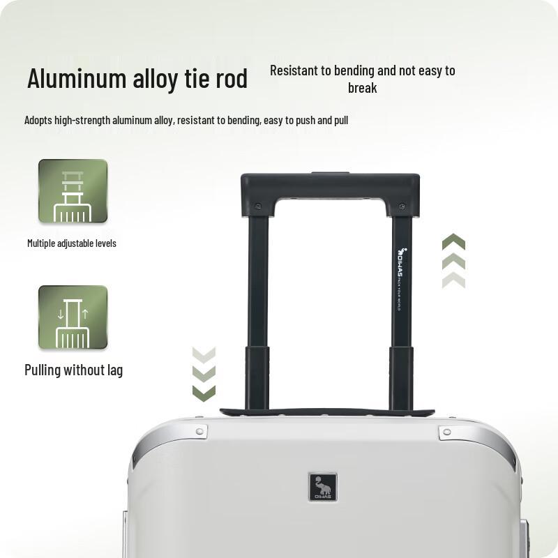 OIWAS Coastline Series 20-inch PC Aluminum Frame Carry-on Luggage