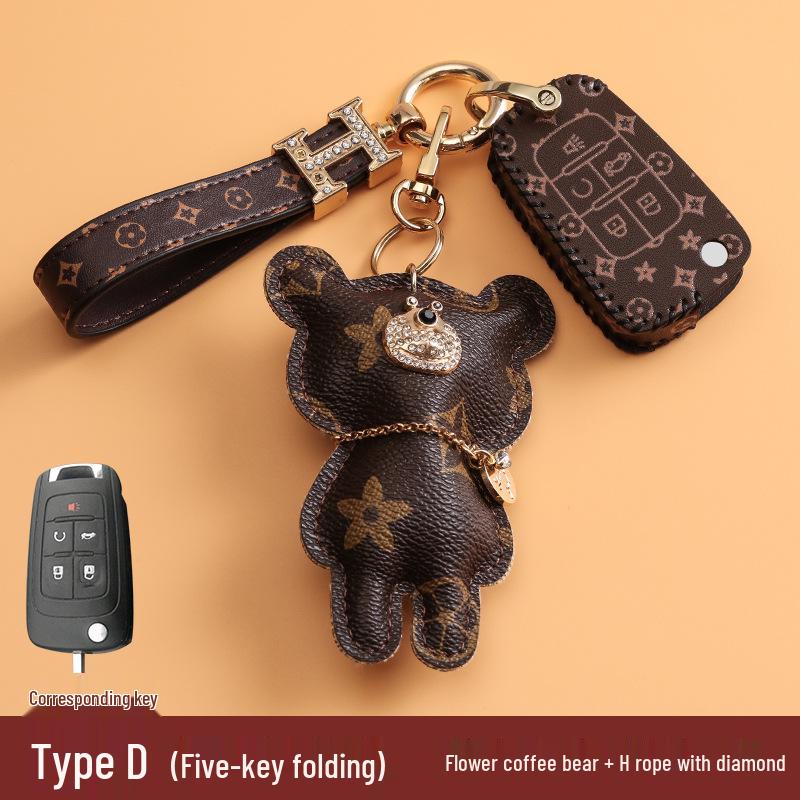 21 Buick Key Cover: New Excelle, Encore, Verano XT, LaCrosse, Regal - Stylish Women's Car Key Case