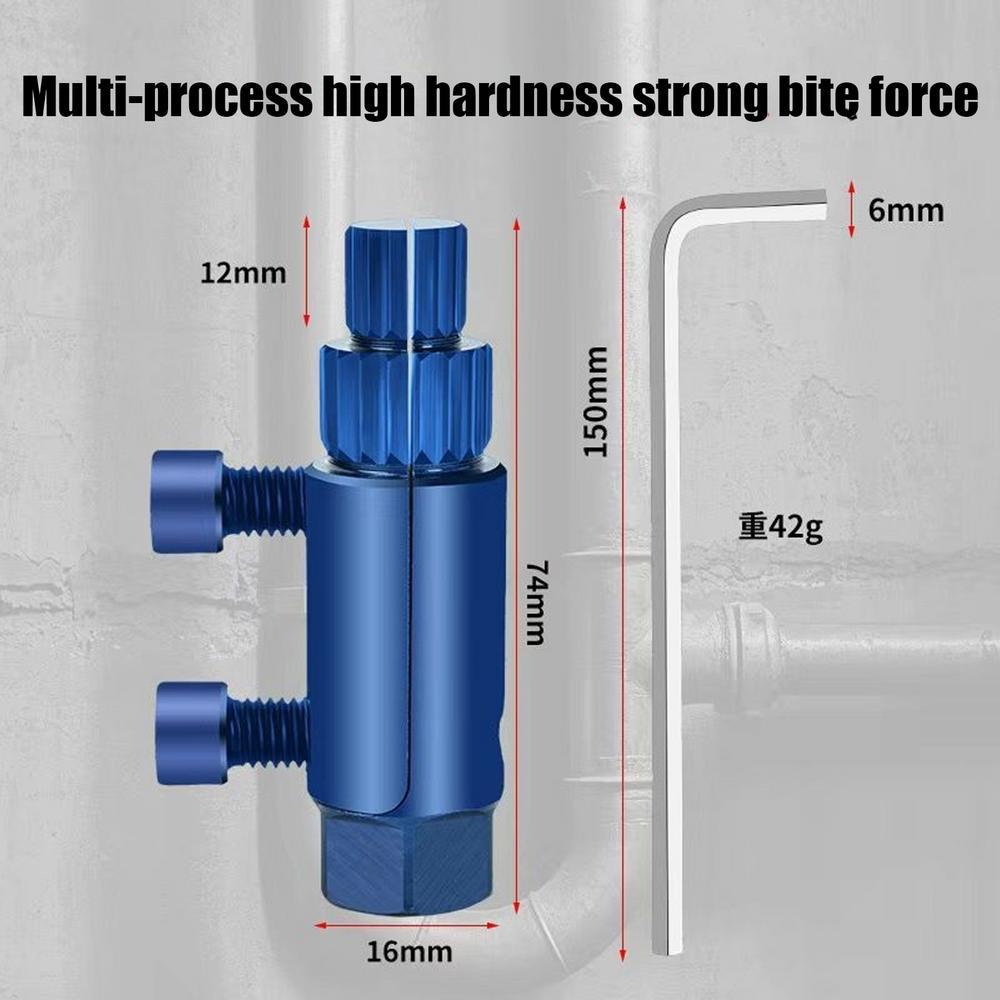 Faucet Removal Tool Sink Valve Angle Installation Set Multifunctional Broken Faucet Removal Tool Stripped Screw Extractor Set