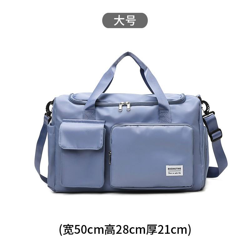 Waterproof Gym Bag Women Men Dry Wet Separation Travel Duffel Backpack Shoulder Tote Yoga Fitness Hiking