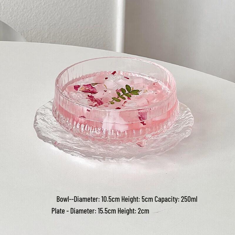 Nordic Irregular Glacier Glass Dish