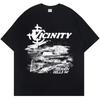 Harajuku Korean Oversized Men's Tshirt Gothic Hip Hop Aesthetic Graphic Print Y2K Retro Clothes Streetwear Fashion Summer Tees