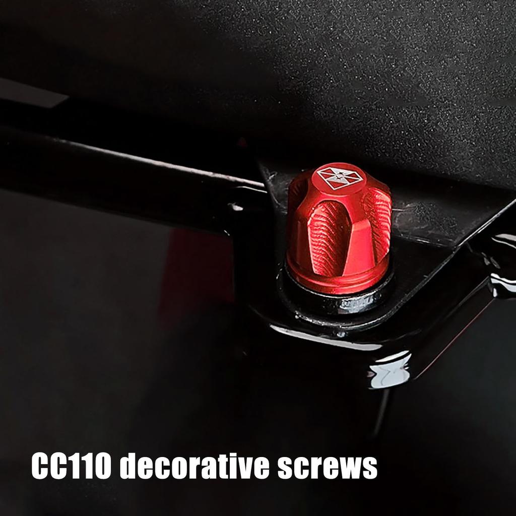 M8 Safety Screws | Motorcycle Rear Seat Bolts Fender Mount Screws, Decorative Screws Motorcycle