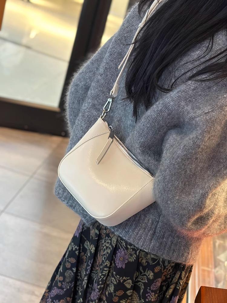 Women's Genuine Leather Small Crossbody Bag - 2026 Versatile Fashion Coin Purse with High-Quality Texture