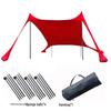 OEING Portable Lycra Beach Sunshade Canopy