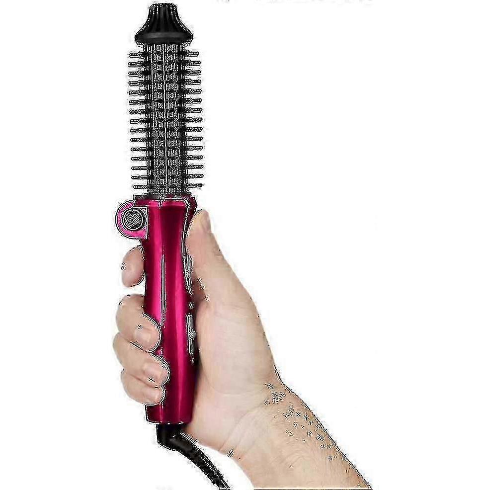 Foldable Curling Iron Comb Mini Electric Curling Brush, Ion Technology, Professional Curling Iron