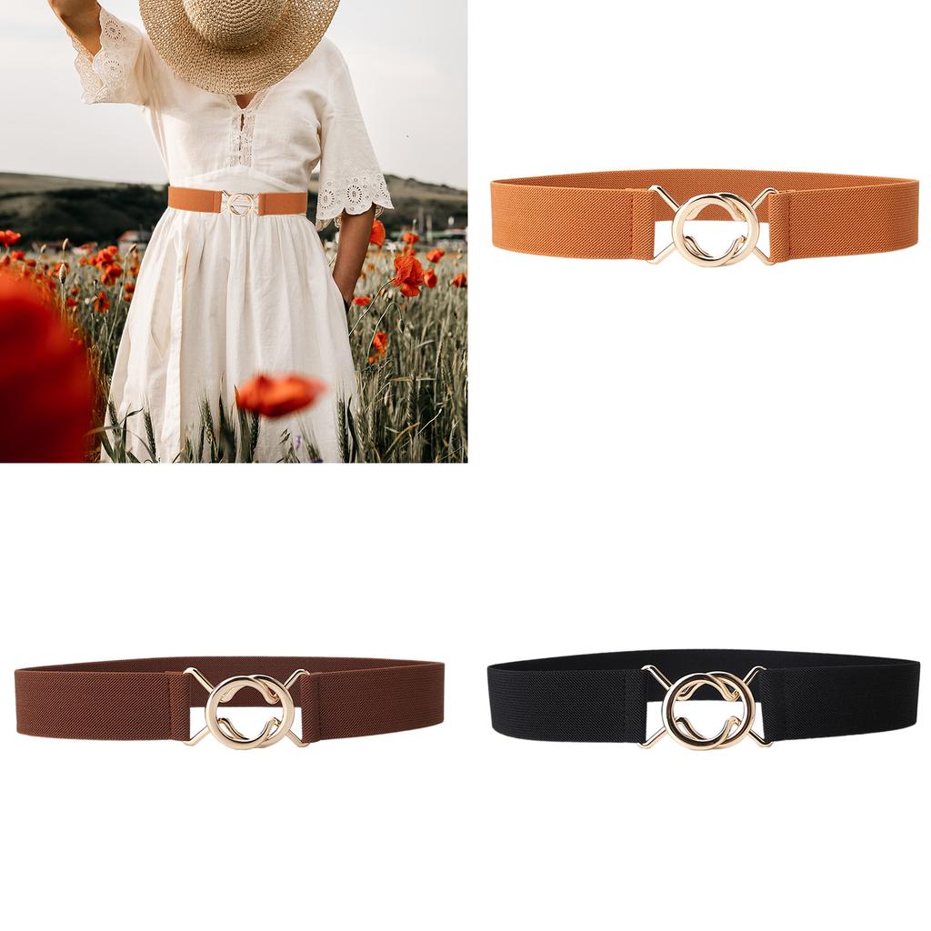Elastic Waist Belt For Women Adjustable Stretchy Waist Cincher Corset Belt Fashion Accessory For Women Daily Office Wear
