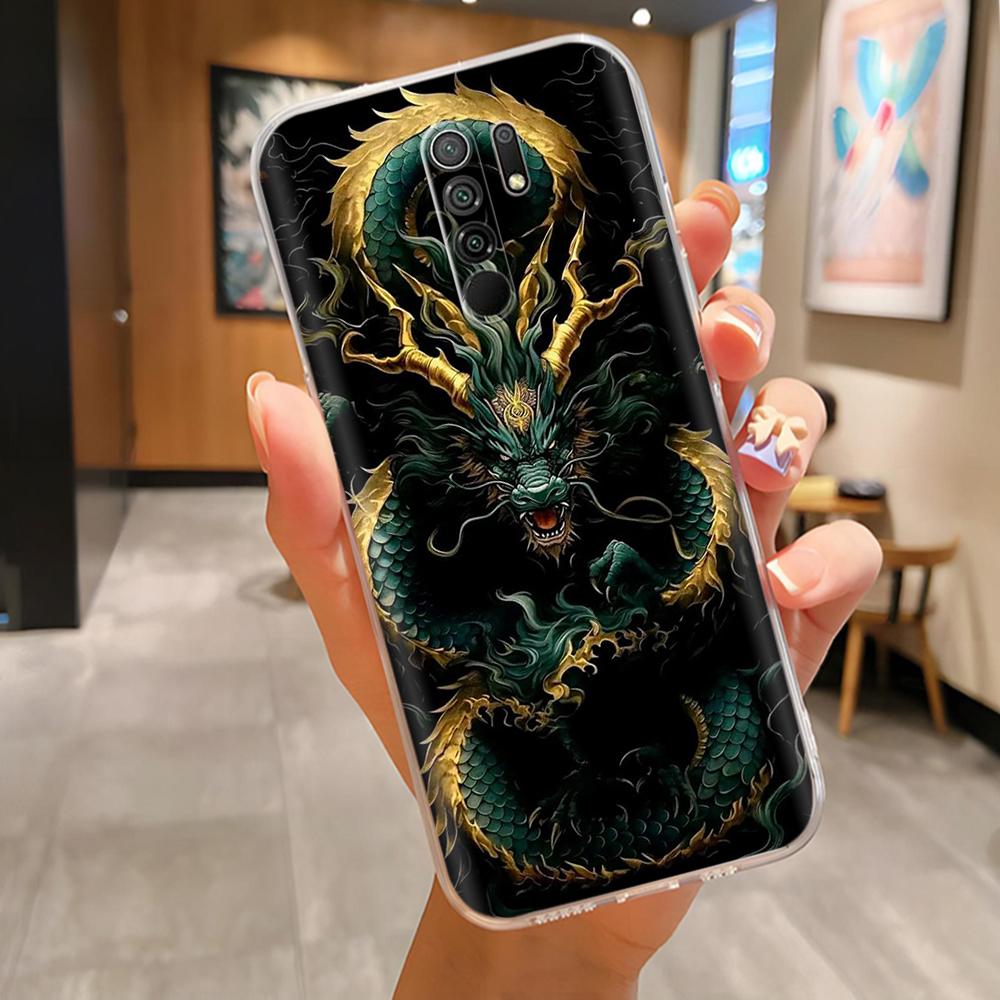 Phone Case For Xiaomi Redmi 9 Cute Panda Phone Cover For Redmi 9 Prime Redmi9 Cases Funda Soft Silicone Protective Back Cover