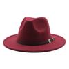 1 Stück Britischer Stil Filz Jazz Fedora Hut Panama Trilby Hüte Für Damen Herren Gentleman Hochzeitsfeier Hut